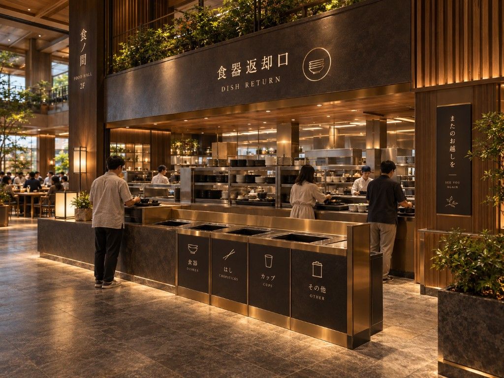 食器返却