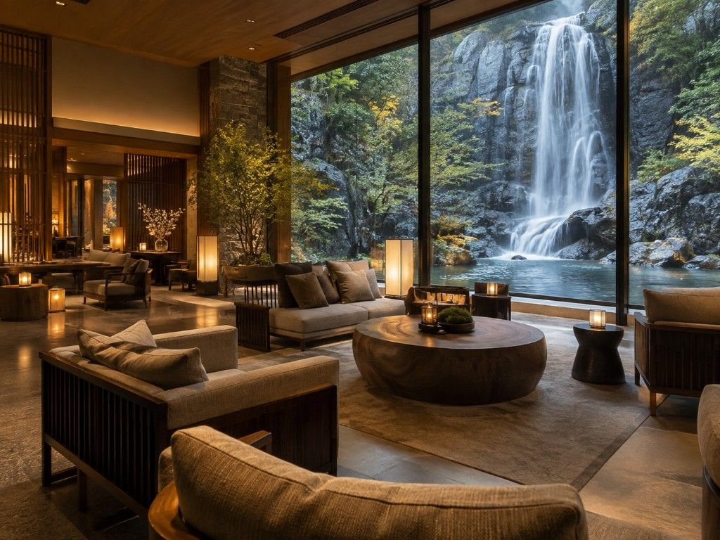 滝のラウンジ